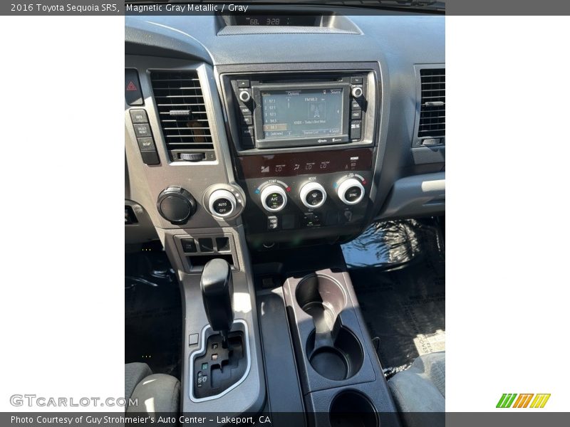 Magnetic Gray Metallic / Gray 2016 Toyota Sequoia SR5