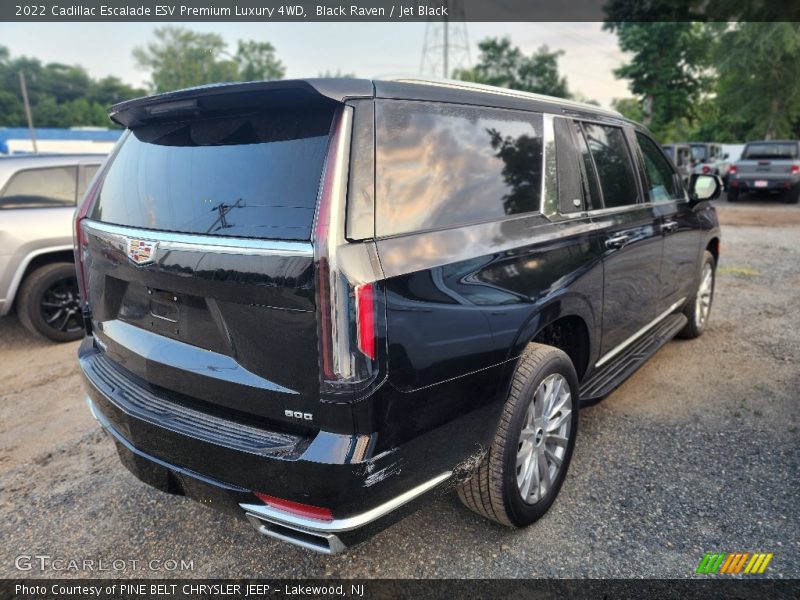 Black Raven / Jet Black 2022 Cadillac Escalade ESV Premium Luxury 4WD