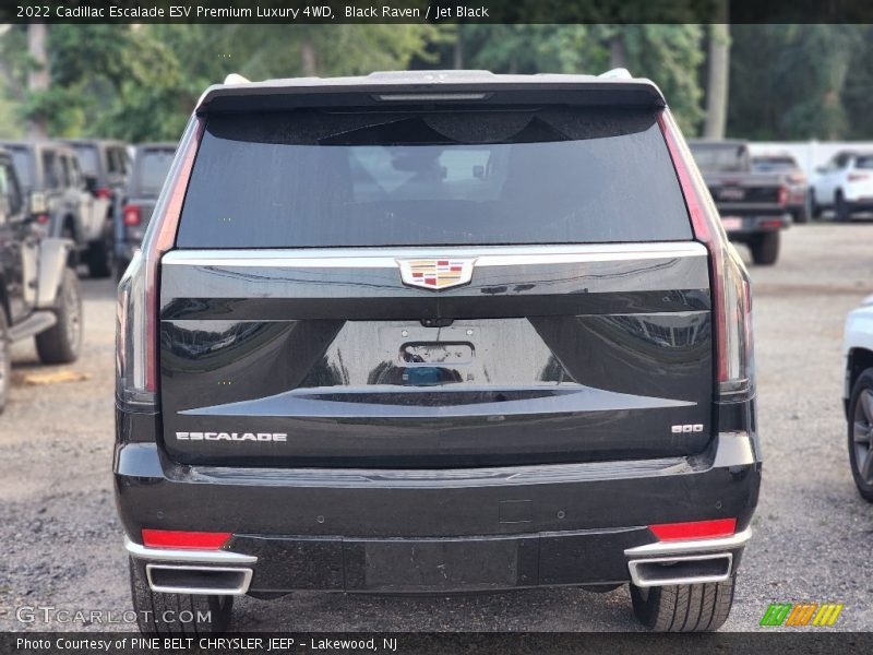 Black Raven / Jet Black 2022 Cadillac Escalade ESV Premium Luxury 4WD