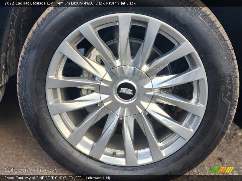 Black Raven / Jet Black 2022 Cadillac Escalade ESV Premium Luxury 4WD