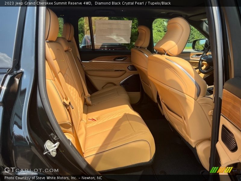 Diamond Black Crystal Pearl / Tupelo/Black 2023 Jeep Grand Cherokee Summit Reserve 4WD