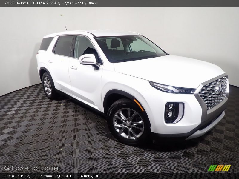 Hyper White / Black 2022 Hyundai Palisade SE AWD