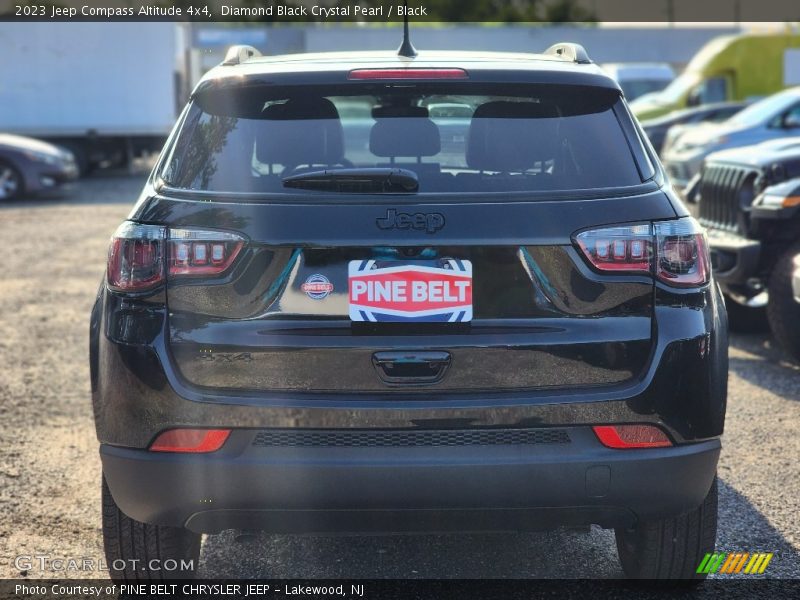 Diamond Black Crystal Pearl / Black 2023 Jeep Compass Altitude 4x4