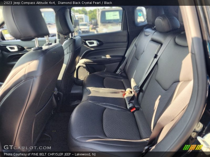 Diamond Black Crystal Pearl / Black 2023 Jeep Compass Altitude 4x4