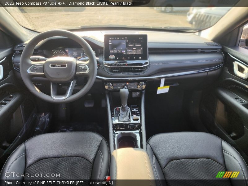 Diamond Black Crystal Pearl / Black 2023 Jeep Compass Altitude 4x4