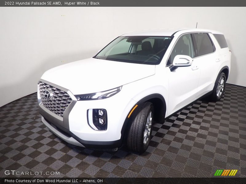 Hyper White / Black 2022 Hyundai Palisade SE AWD