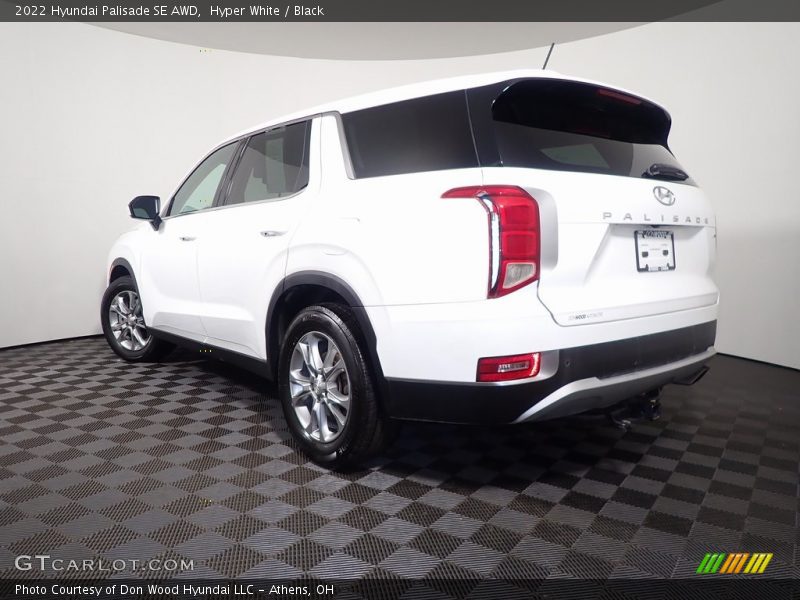 Hyper White / Black 2022 Hyundai Palisade SE AWD
