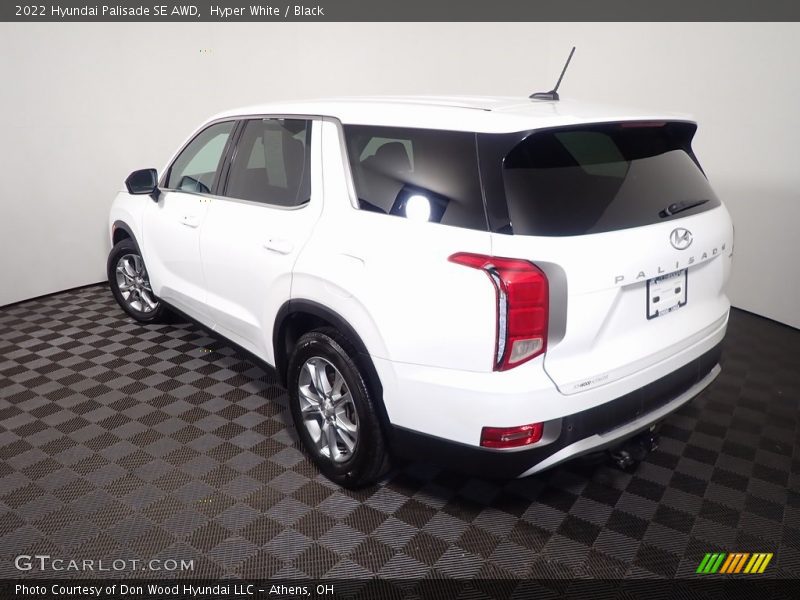 Hyper White / Black 2022 Hyundai Palisade SE AWD