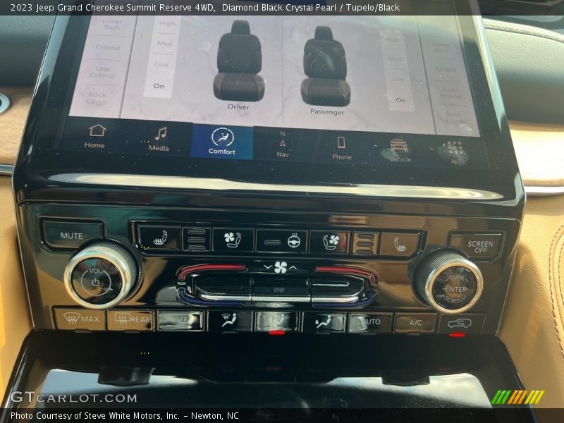 Controls of 2023 Grand Cherokee Summit Reserve 4WD