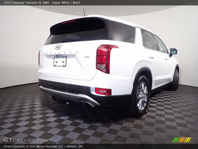 Hyper White / Black 2022 Hyundai Palisade SE AWD