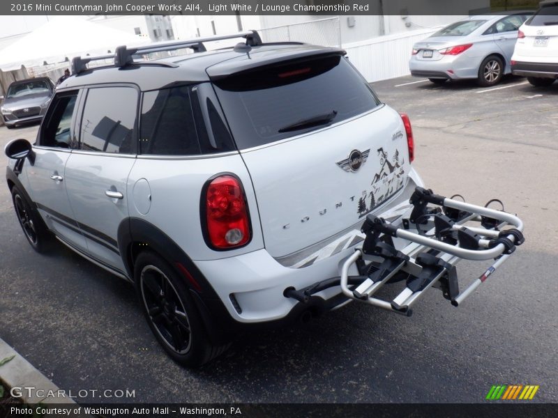 Light White / Lounge Championship Red 2016 Mini Countryman John Cooper Works All4