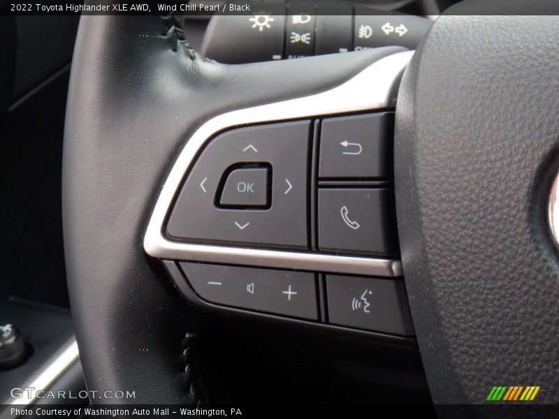  2022 Highlander XLE AWD Steering Wheel
