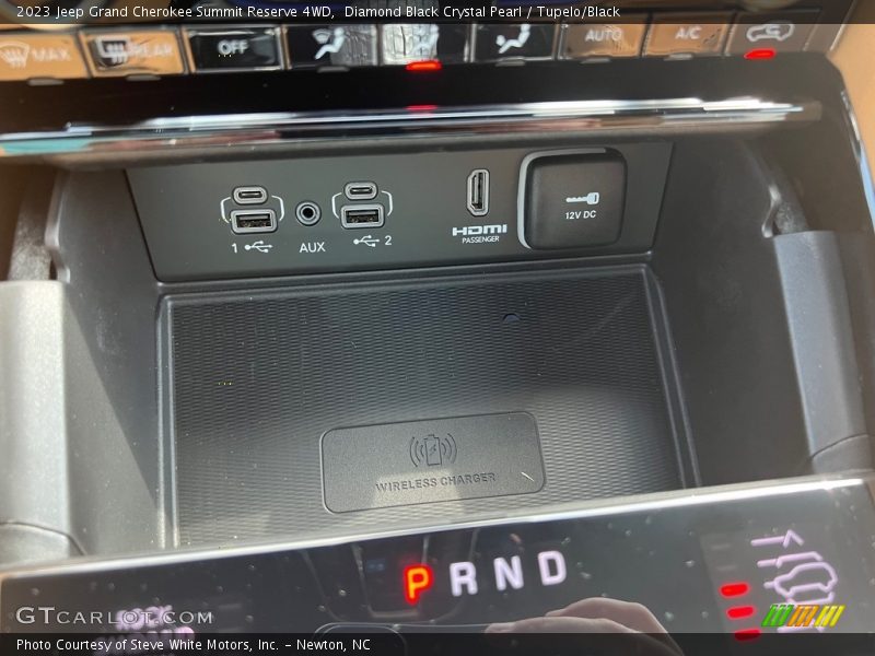 Controls of 2023 Grand Cherokee Summit Reserve 4WD