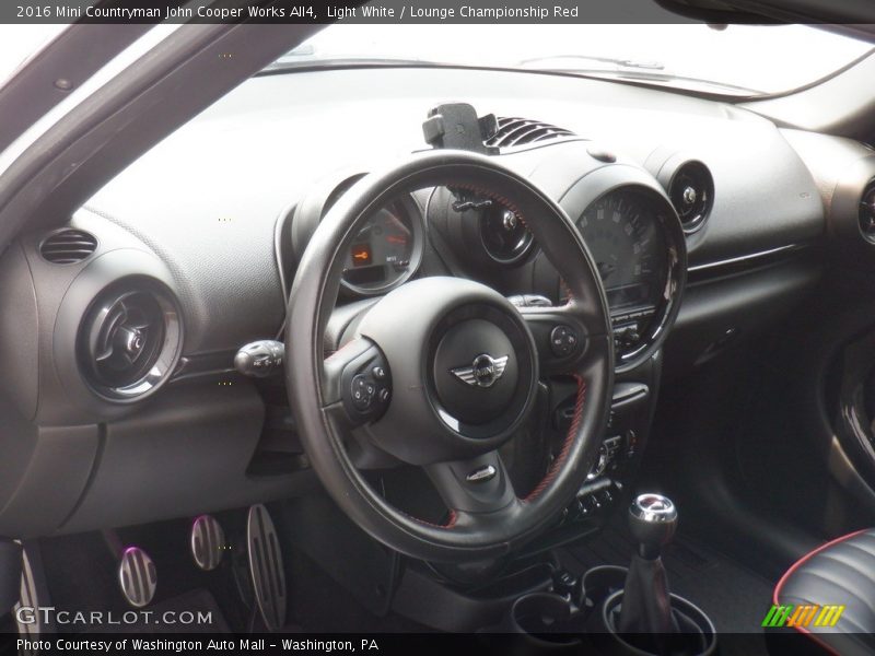 Light White / Lounge Championship Red 2016 Mini Countryman John Cooper Works All4