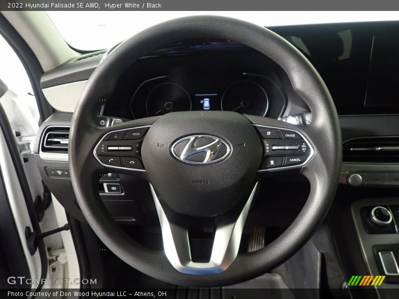 Hyper White / Black 2022 Hyundai Palisade SE AWD