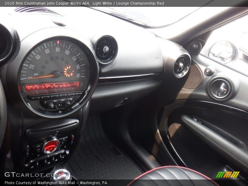 Light White / Lounge Championship Red 2016 Mini Countryman John Cooper Works All4