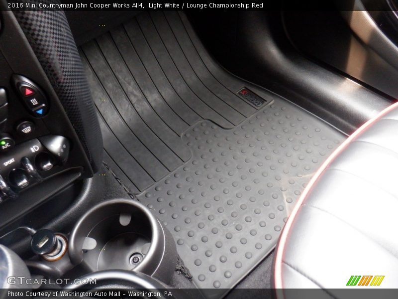 Light White / Lounge Championship Red 2016 Mini Countryman John Cooper Works All4