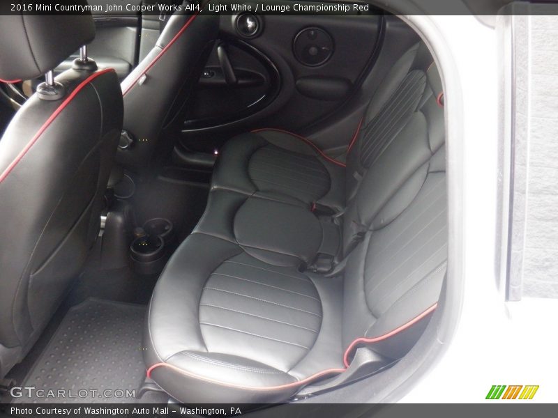 Light White / Lounge Championship Red 2016 Mini Countryman John Cooper Works All4