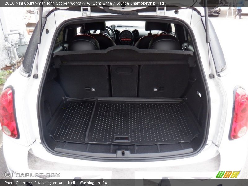 Light White / Lounge Championship Red 2016 Mini Countryman John Cooper Works All4
