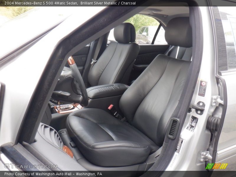 Brilliant Silver Metallic / Charcoal 2004 Mercedes-Benz S 500 4Matic Sedan