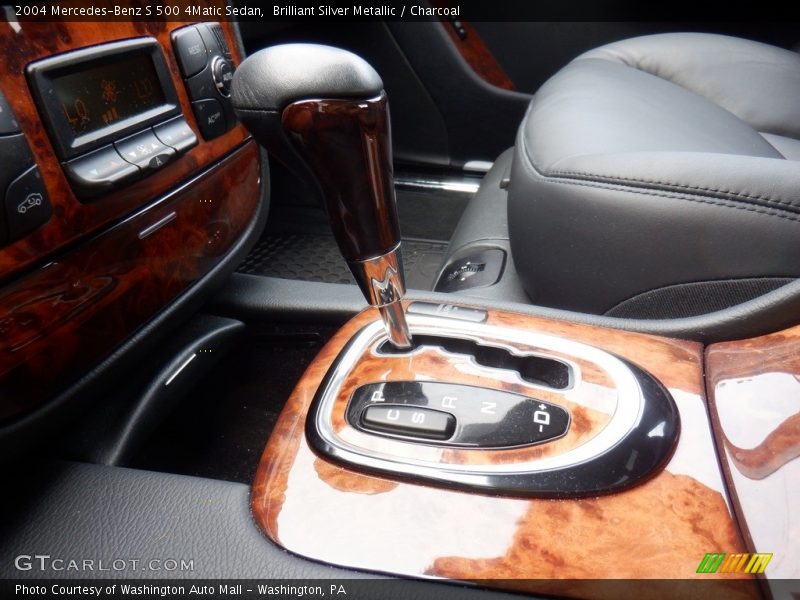 Brilliant Silver Metallic / Charcoal 2004 Mercedes-Benz S 500 4Matic Sedan