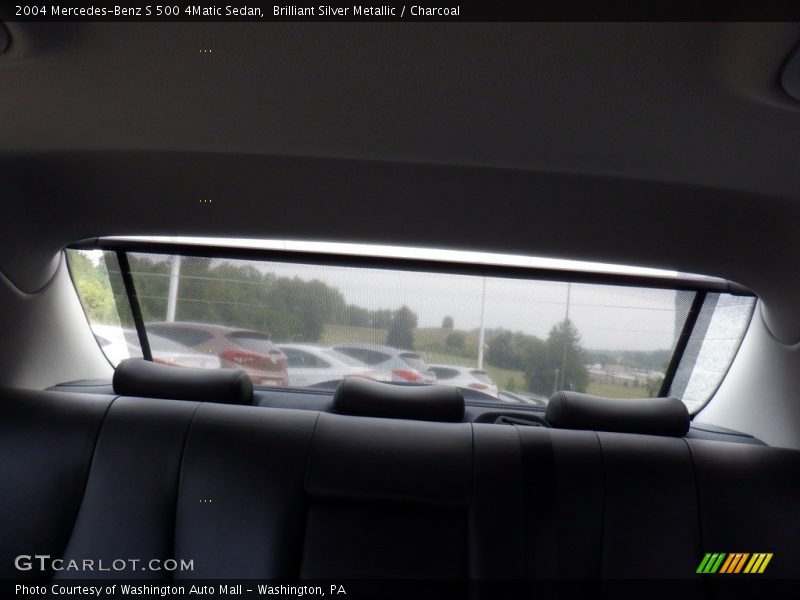 Brilliant Silver Metallic / Charcoal 2004 Mercedes-Benz S 500 4Matic Sedan