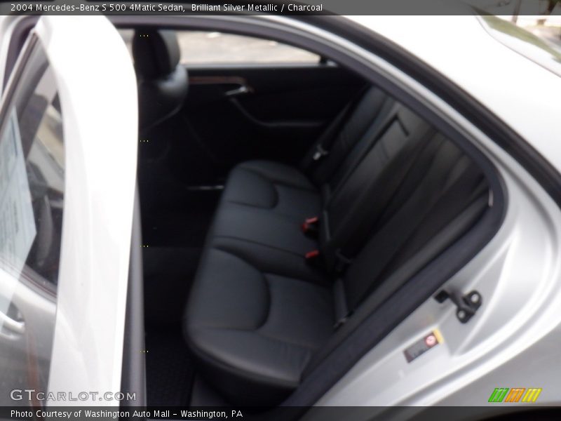 Brilliant Silver Metallic / Charcoal 2004 Mercedes-Benz S 500 4Matic Sedan