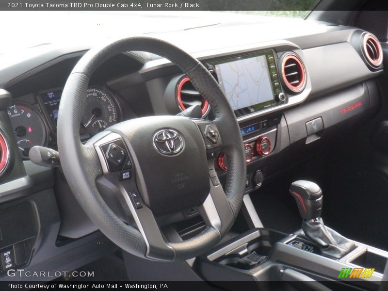 Dashboard of 2021 Tacoma TRD Pro Double Cab 4x4