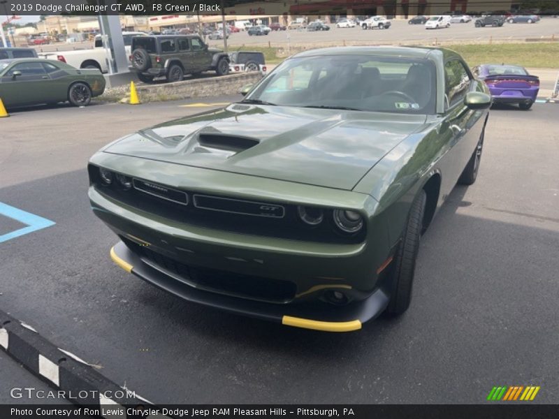 F8 Green / Black 2019 Dodge Challenger GT AWD