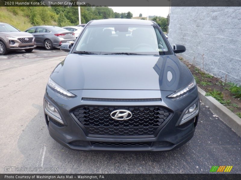 Thunder Gray / Black 2020 Hyundai Kona SE