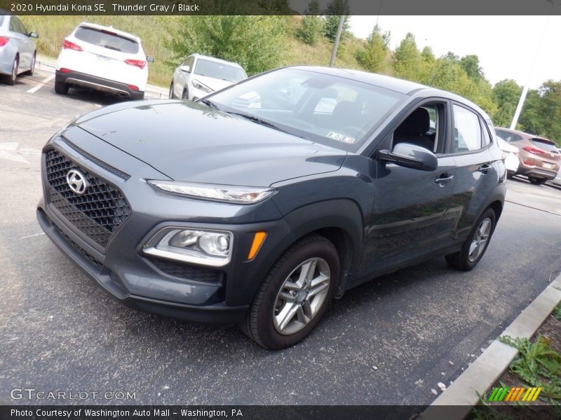 Thunder Gray / Black 2020 Hyundai Kona SE