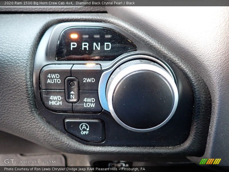  2020 1500 Big Horn Crew Cab 4x4 8 Speed Automatic Shifter
