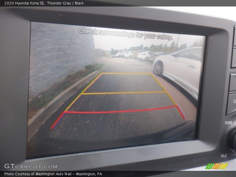 Thunder Gray / Black 2020 Hyundai Kona SE