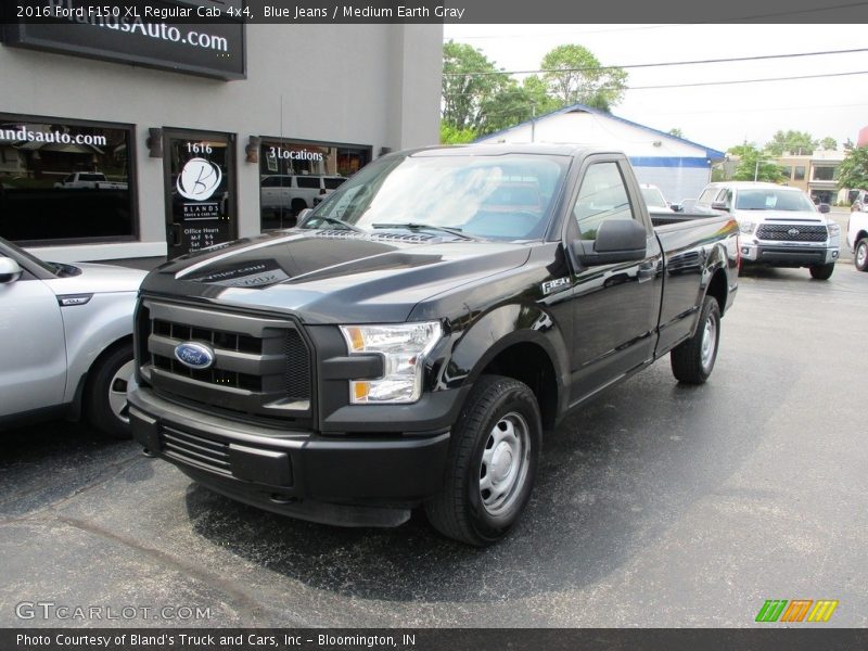 Blue Jeans / Medium Earth Gray 2016 Ford F150 XL Regular Cab 4x4