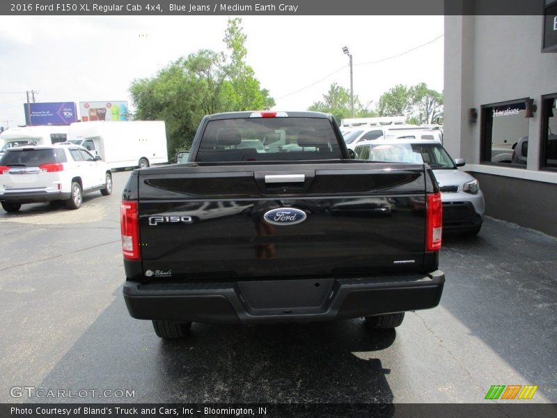 Blue Jeans / Medium Earth Gray 2016 Ford F150 XL Regular Cab 4x4