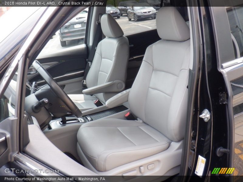 Front Seat of 2018 Pilot EX-L AWD