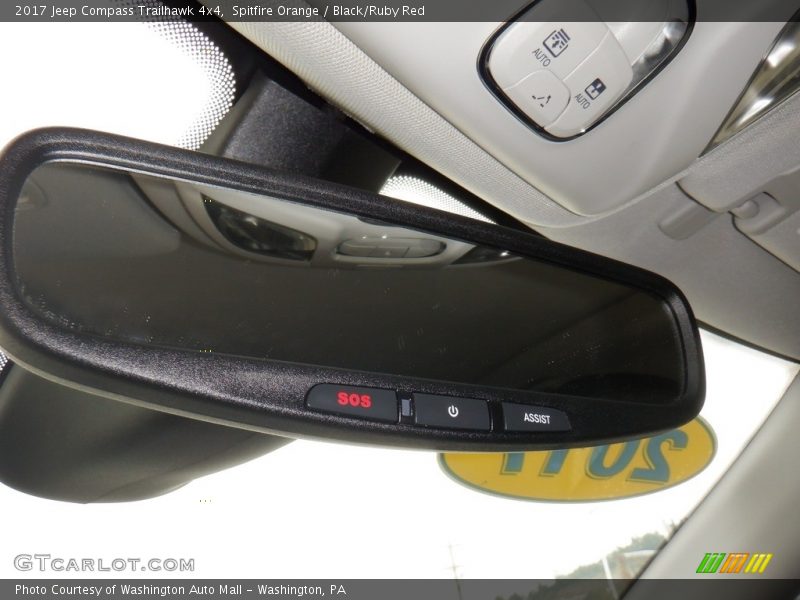 Spitfire Orange / Black/Ruby Red 2017 Jeep Compass Trailhawk 4x4