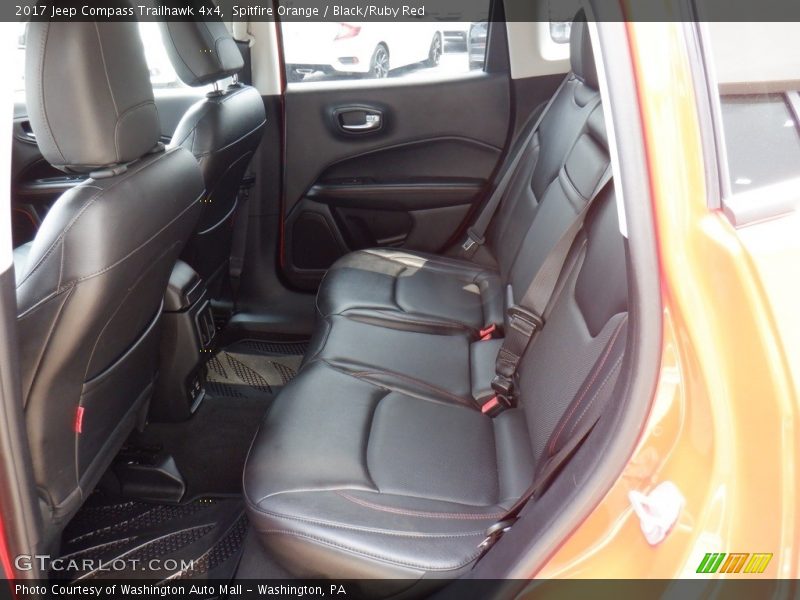 Spitfire Orange / Black/Ruby Red 2017 Jeep Compass Trailhawk 4x4