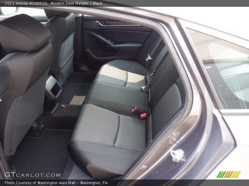 Modern Steel Metallic / Black 2021 Honda Accord LX