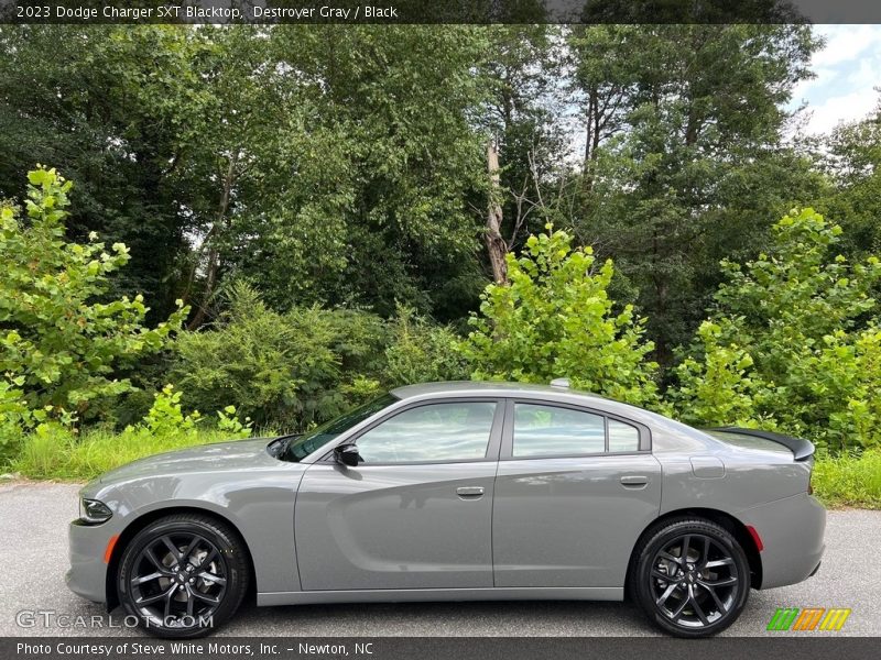 Destroyer Gray / Black 2023 Dodge Charger SXT Blacktop