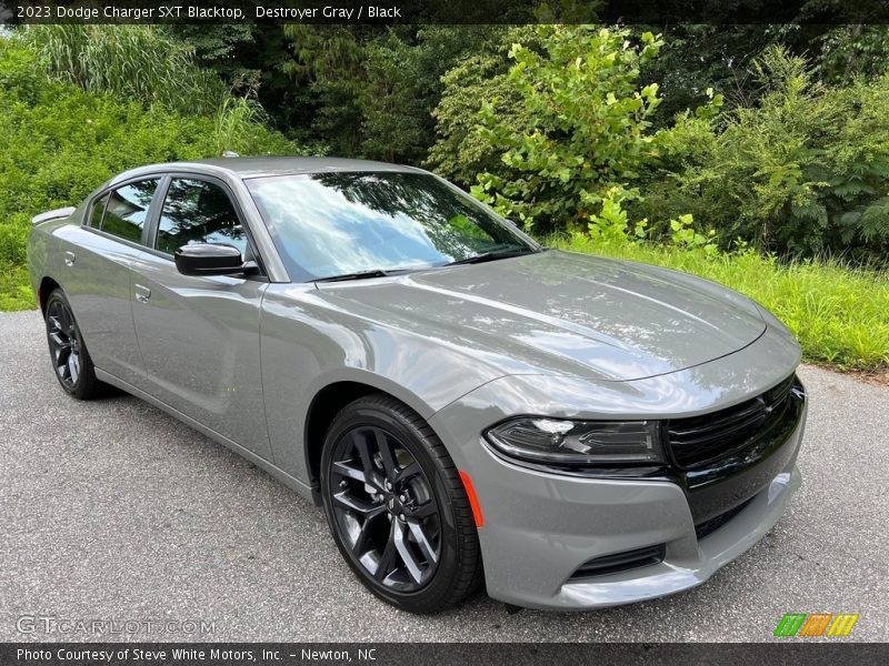 Destroyer Gray / Black 2023 Dodge Charger SXT Blacktop