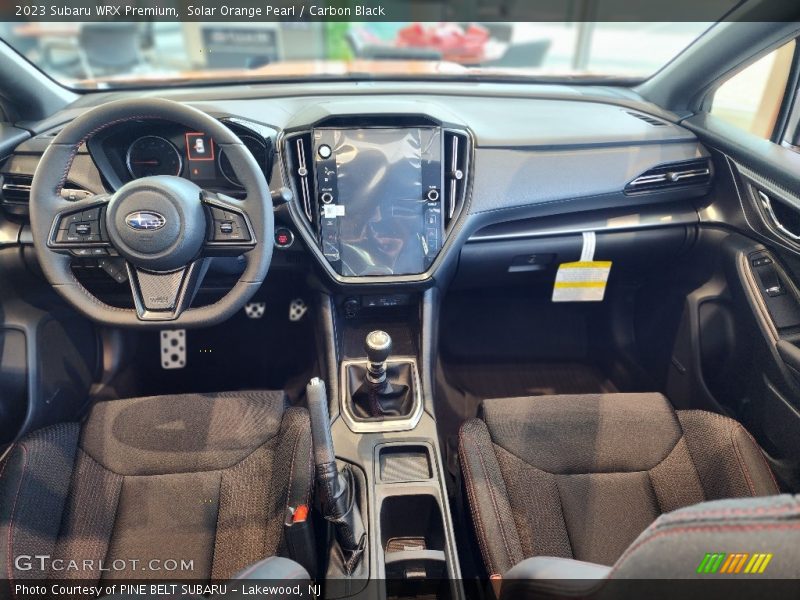  2023 WRX Premium Carbon Black Interior