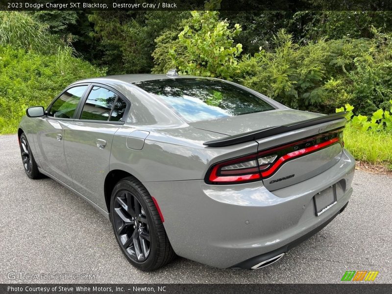 Destroyer Gray / Black 2023 Dodge Charger SXT Blacktop