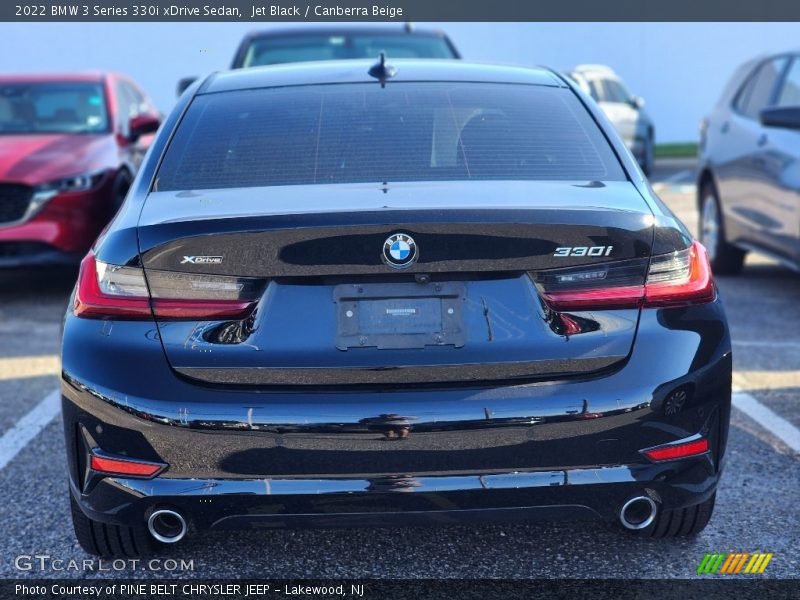 Jet Black / Canberra Beige 2022 BMW 3 Series 330i xDrive Sedan