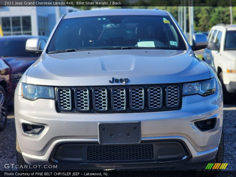 Billet Silver Metallic / Black 2021 Jeep Grand Cherokee Laredo 4x4