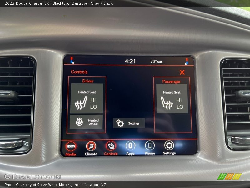 Destroyer Gray / Black 2023 Dodge Charger SXT Blacktop