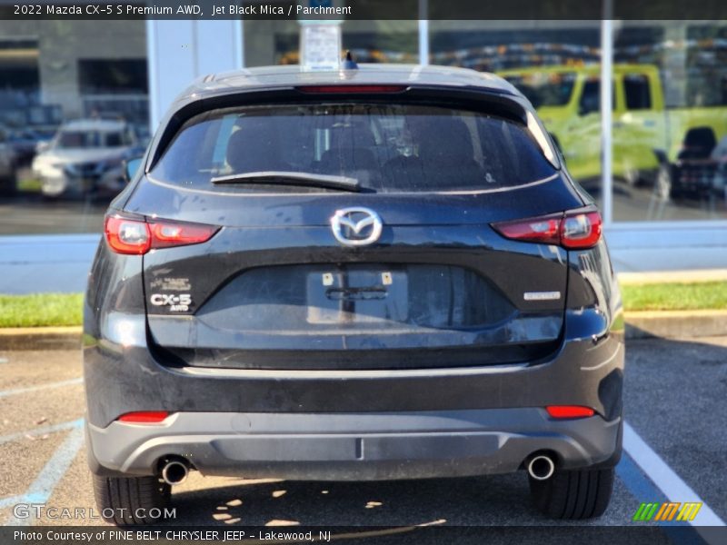 Jet Black Mica / Parchment 2022 Mazda CX-5 S Premium AWD