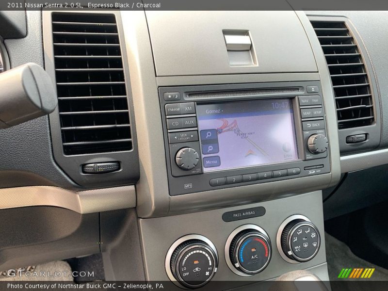 Espresso Black / Charcoal 2011 Nissan Sentra 2.0 SL