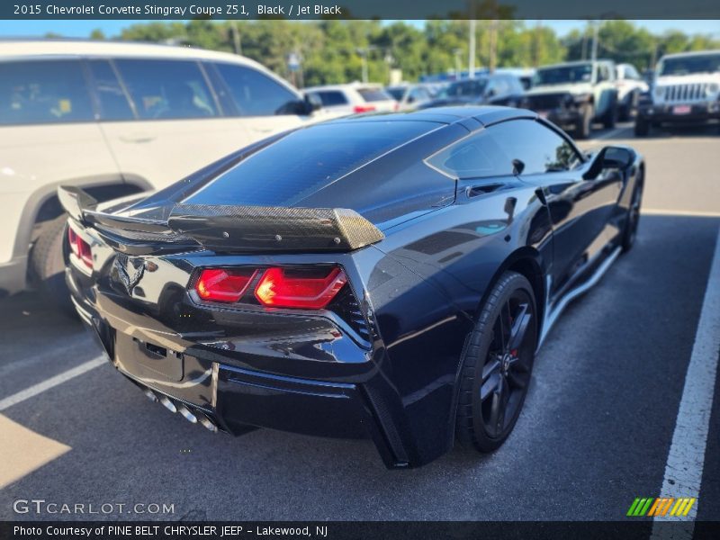 Black / Jet Black 2015 Chevrolet Corvette Stingray Coupe Z51