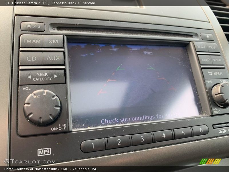 Espresso Black / Charcoal 2011 Nissan Sentra 2.0 SL
